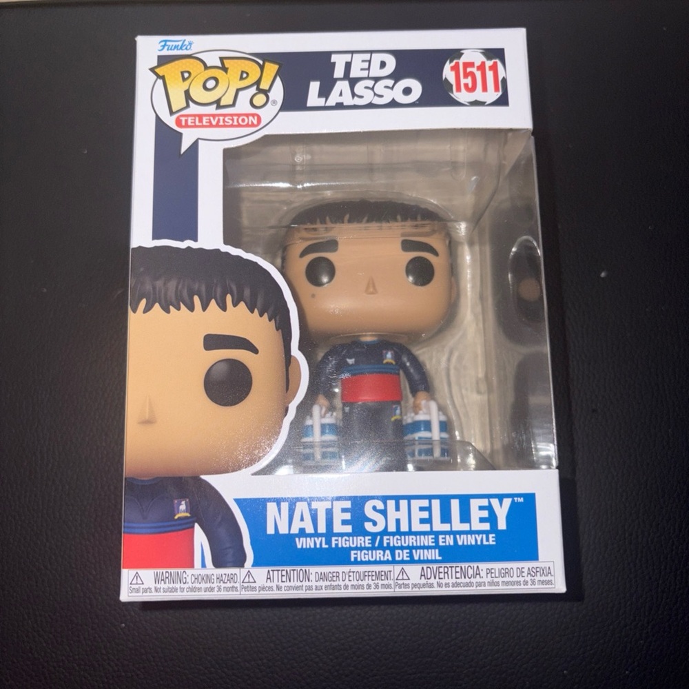 Funko Pop! TV Ted Lasso #1511 Nate Shelley Vinyl Figure